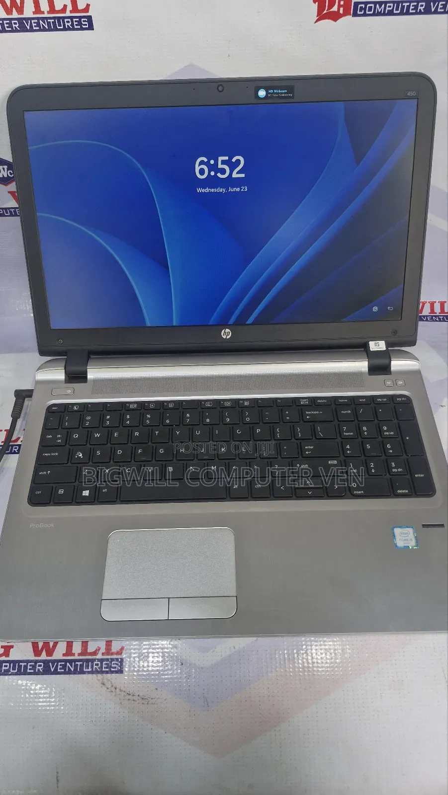 Laptop HP ProBook 450 G3 8GB Intel Core i5 SSD 256GB