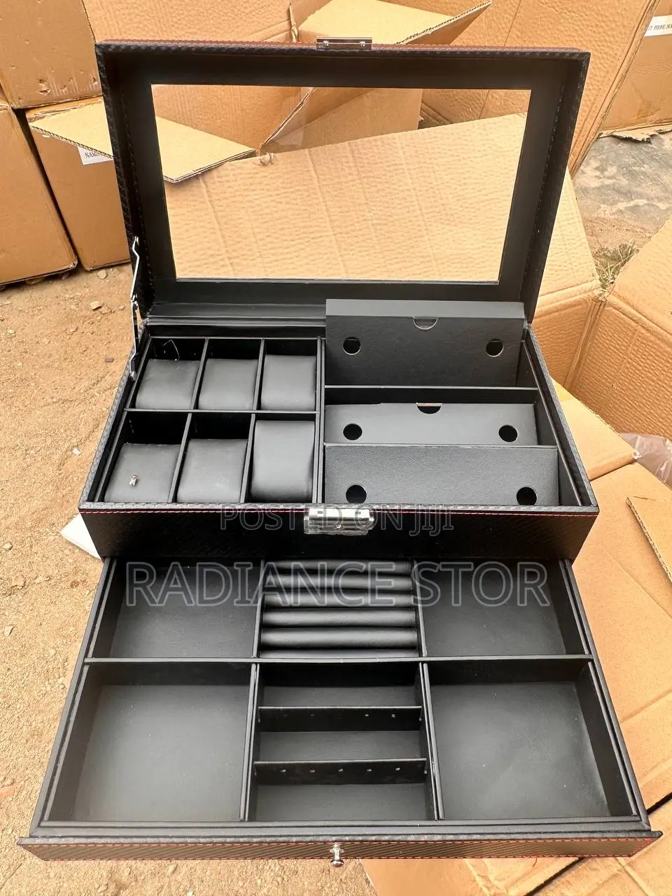 Double Layer Jewelry Box (100pcs & Above 29k)