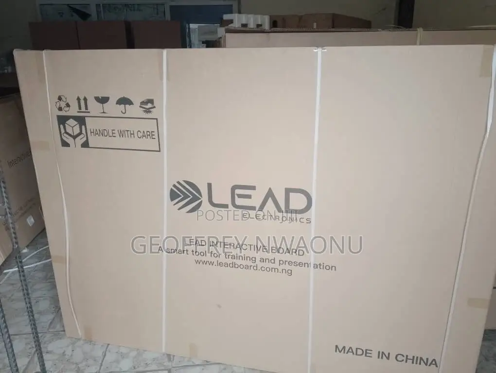 Lead 87” Interactive Smart Whiteboard With Multimedia Speakers