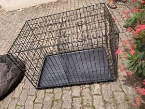 Dog Cage and Bed