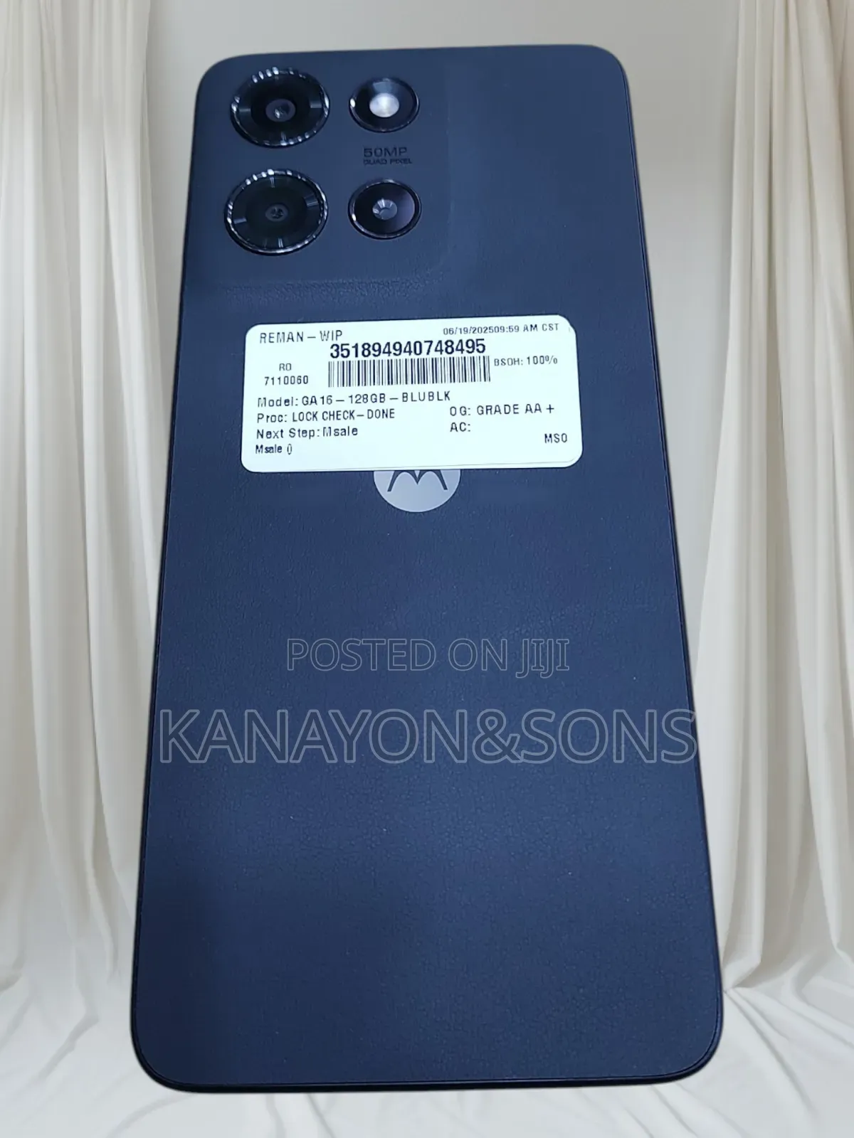 Mobile Phone 128 GB Black