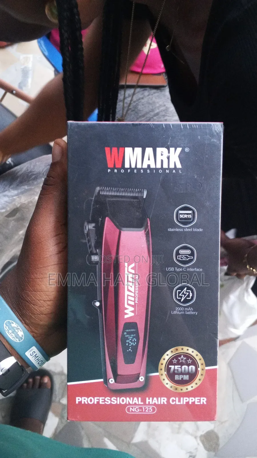 Rechargeable Barbing Clipper (Wmark)