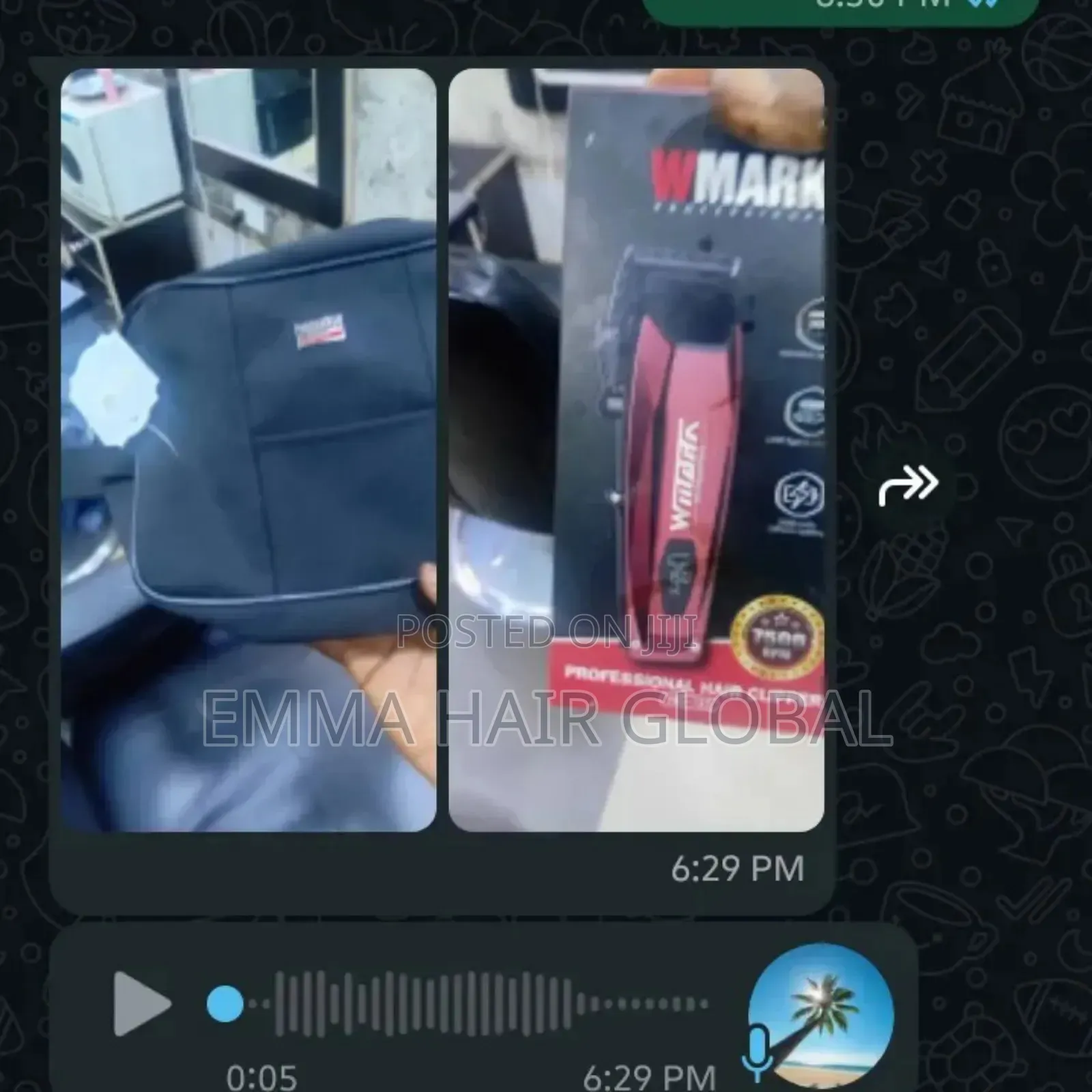 Rechargeable Barbing Clipper (Wmark)