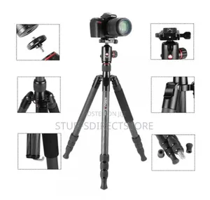 Kingjoy Carbon + Qh20 Carbon Fibre Professional Camera Tripod