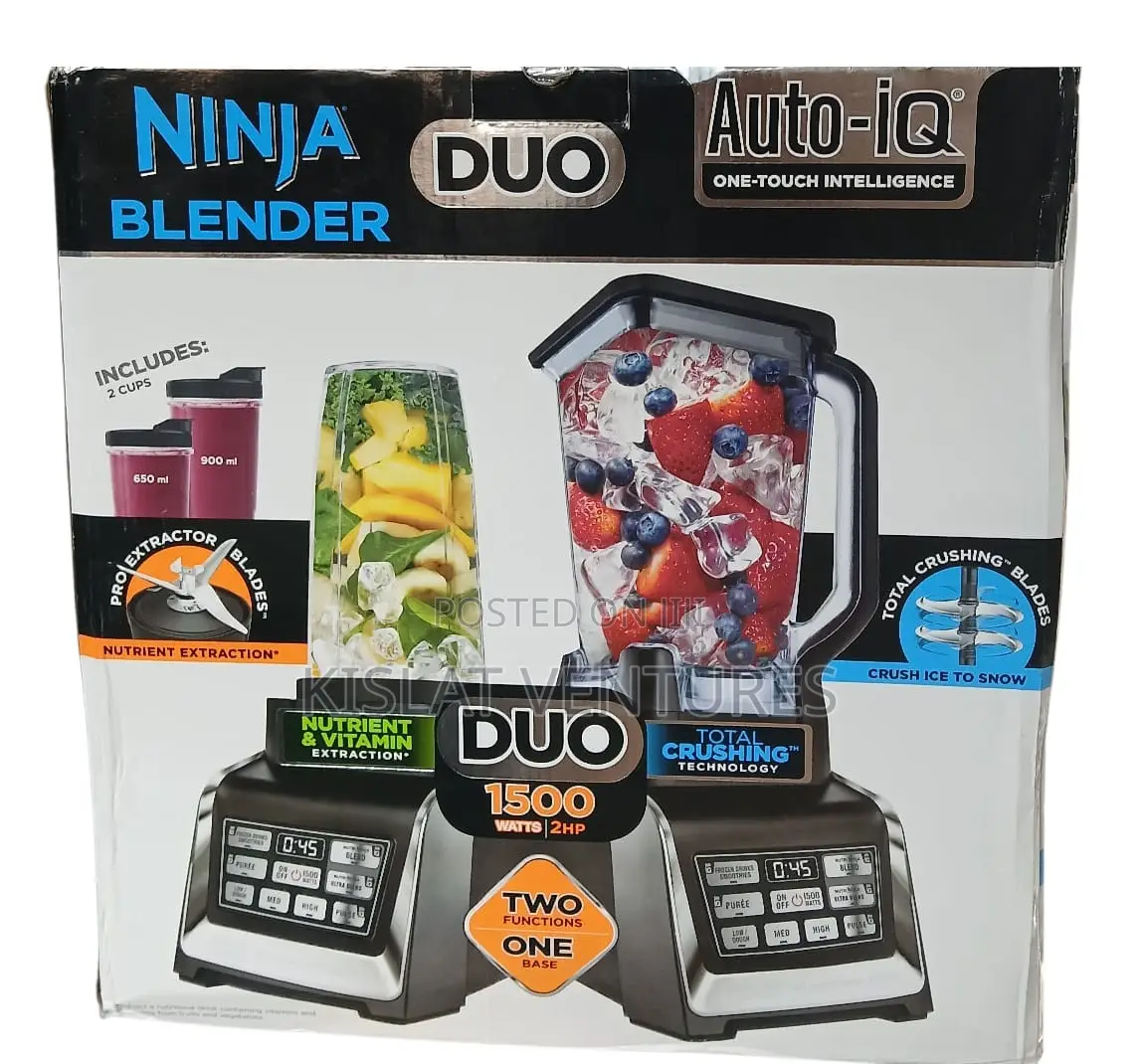 Ninja Duo 1500 Watts Intelligence Blender With Auto -Iq
