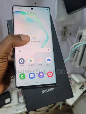 Samsung Galaxy Note 10 Plus 256 GB Silver