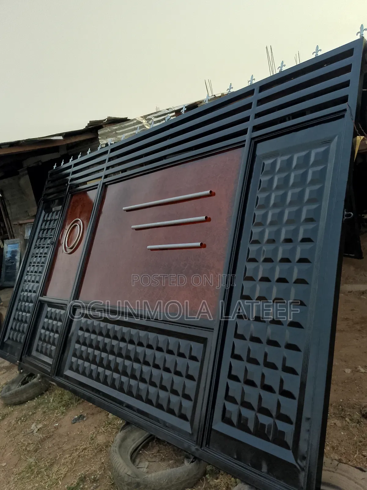 Sliding Iron Door Gate Thick