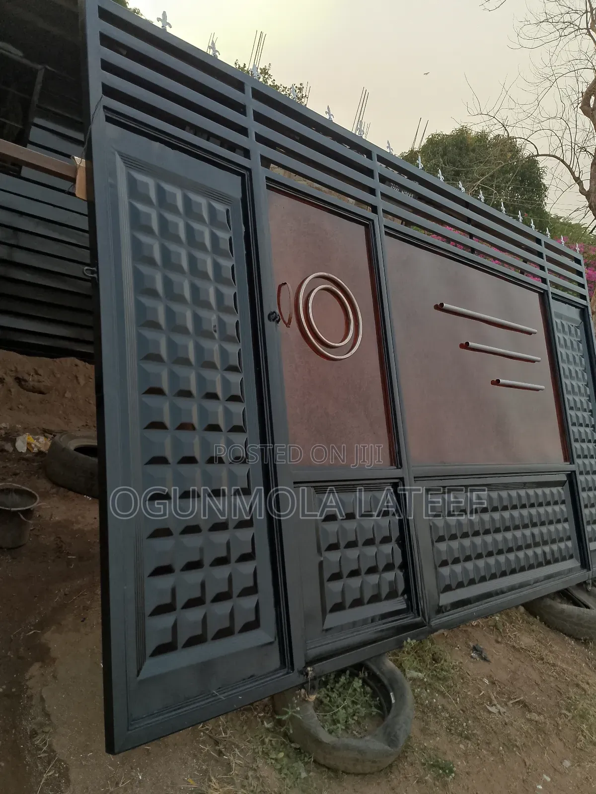 Sliding Iron Door Gate Thick
