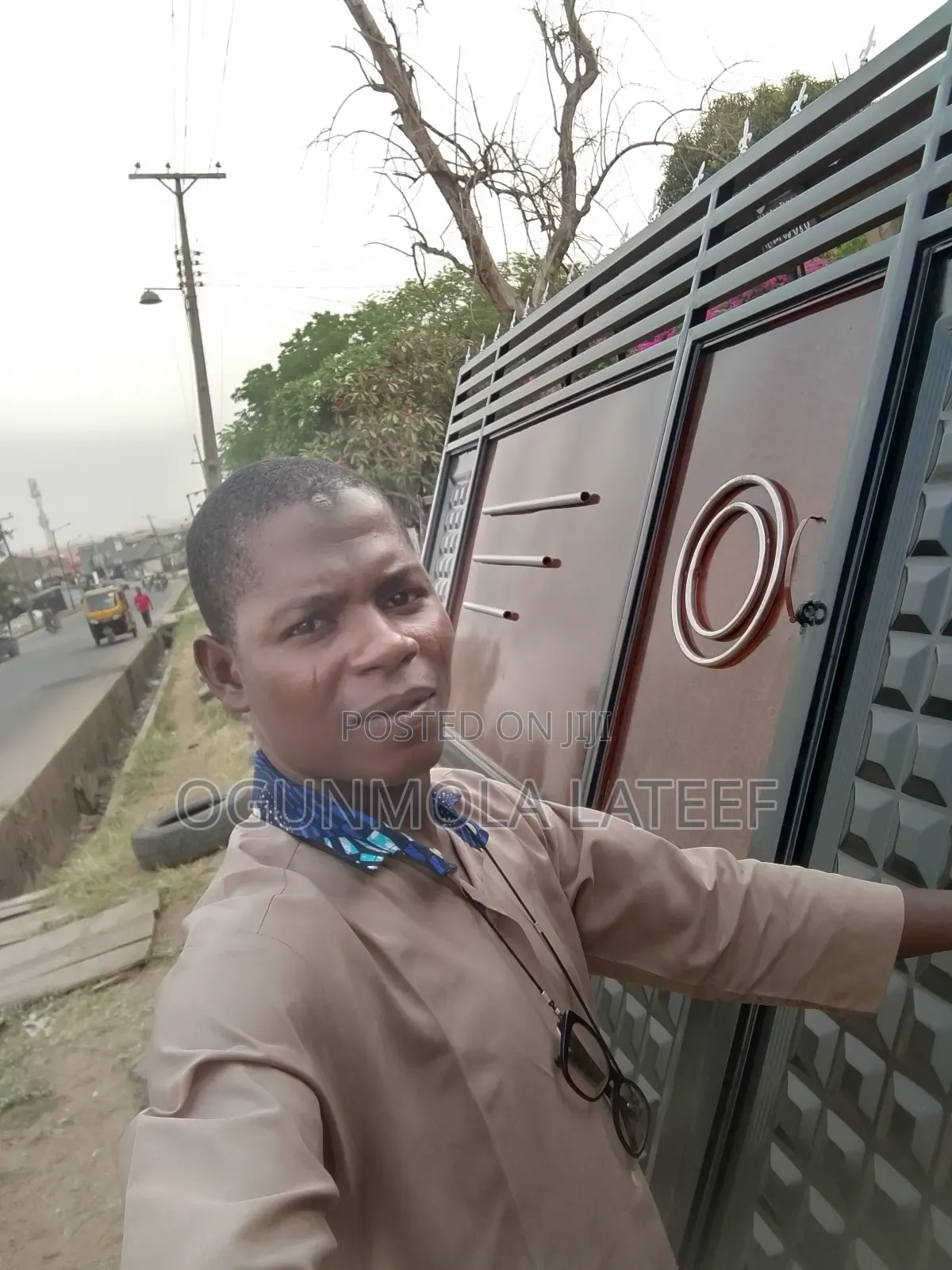 Sliding Iron Door Gate Thick
