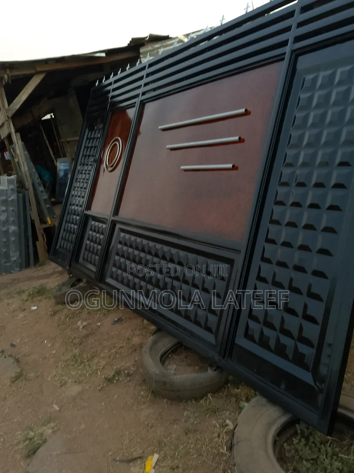 Sliding Iron Door Gate Thick
