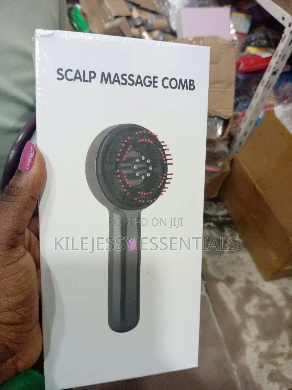 Electric Scalp Massage Comb