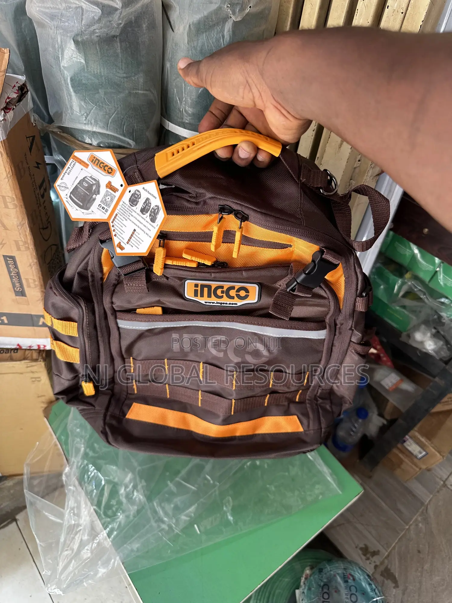 Ingco Tools Backpack Tools Bag