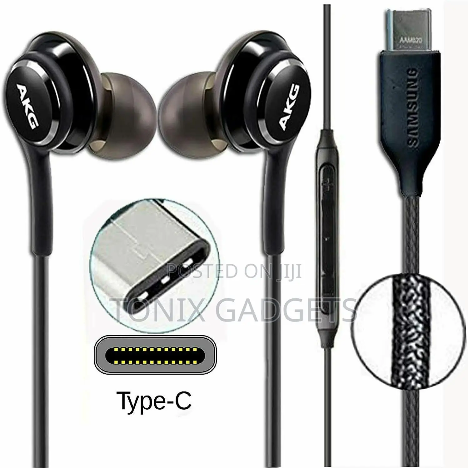 Samsung Akg Usb-C Wired Earphones (Model Eo-Ic100)