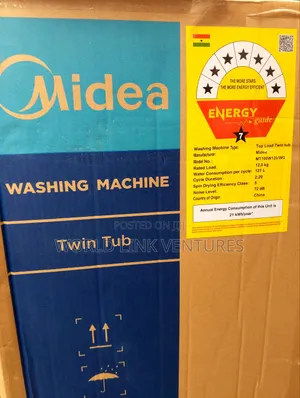 Midea Twin Tub Washing Machine 12 Kg