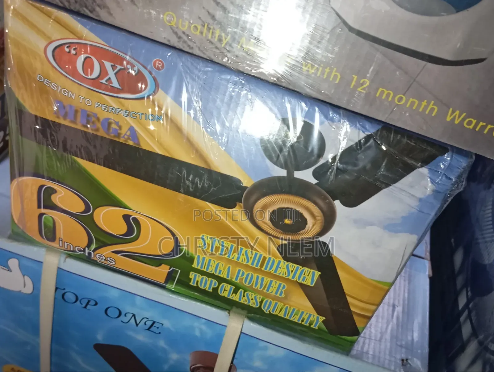 Original 62" Ox Ceiling Fan