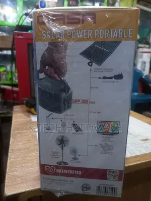 Qsaa 5 in 1 Portable Solar Power Pack Router Ups SPP-006