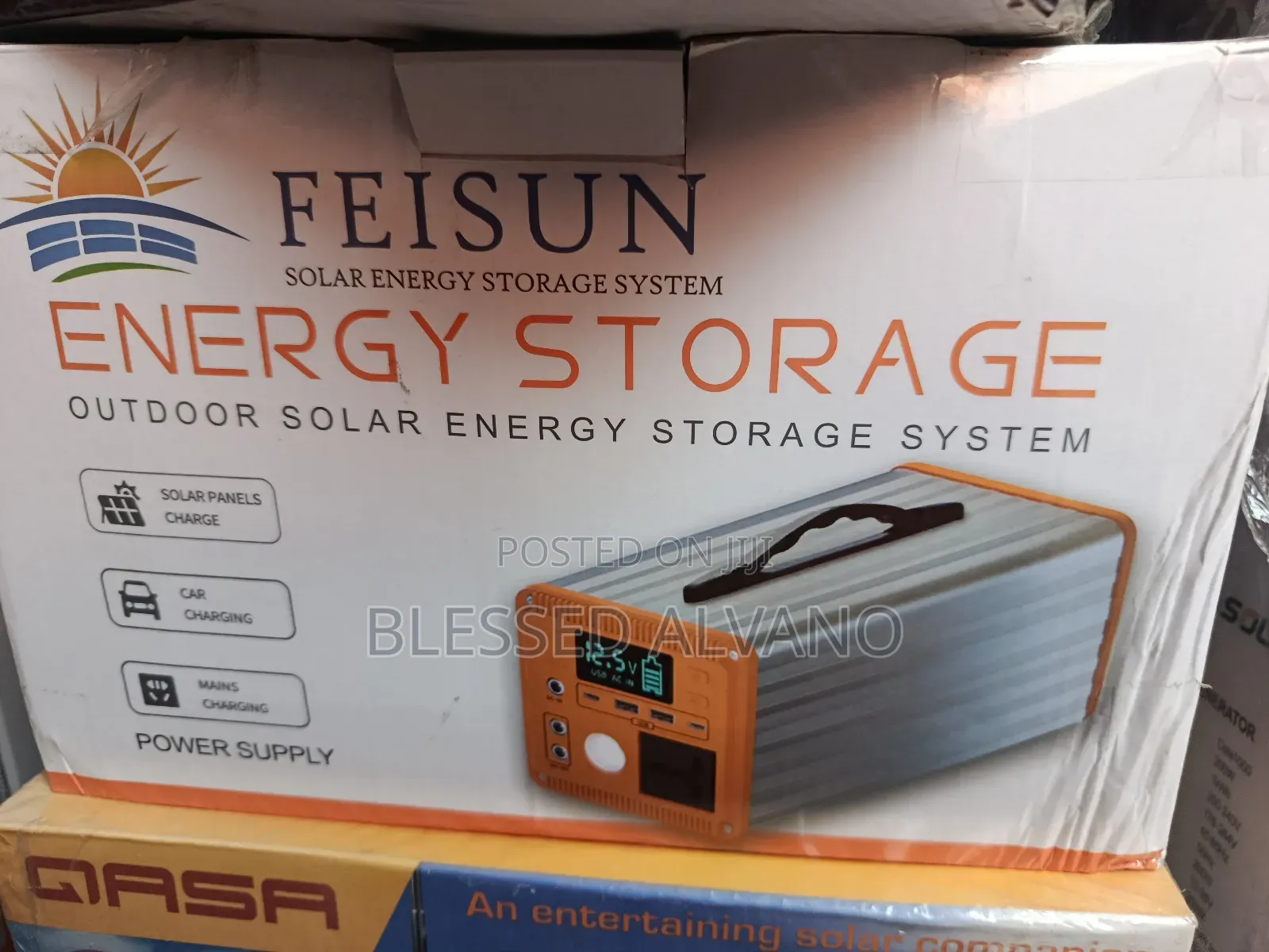 Energy Storage 300 W Solar Generator