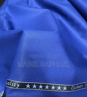 Italian Fabric 7 Star Cashmere Senator Material 4 Yards