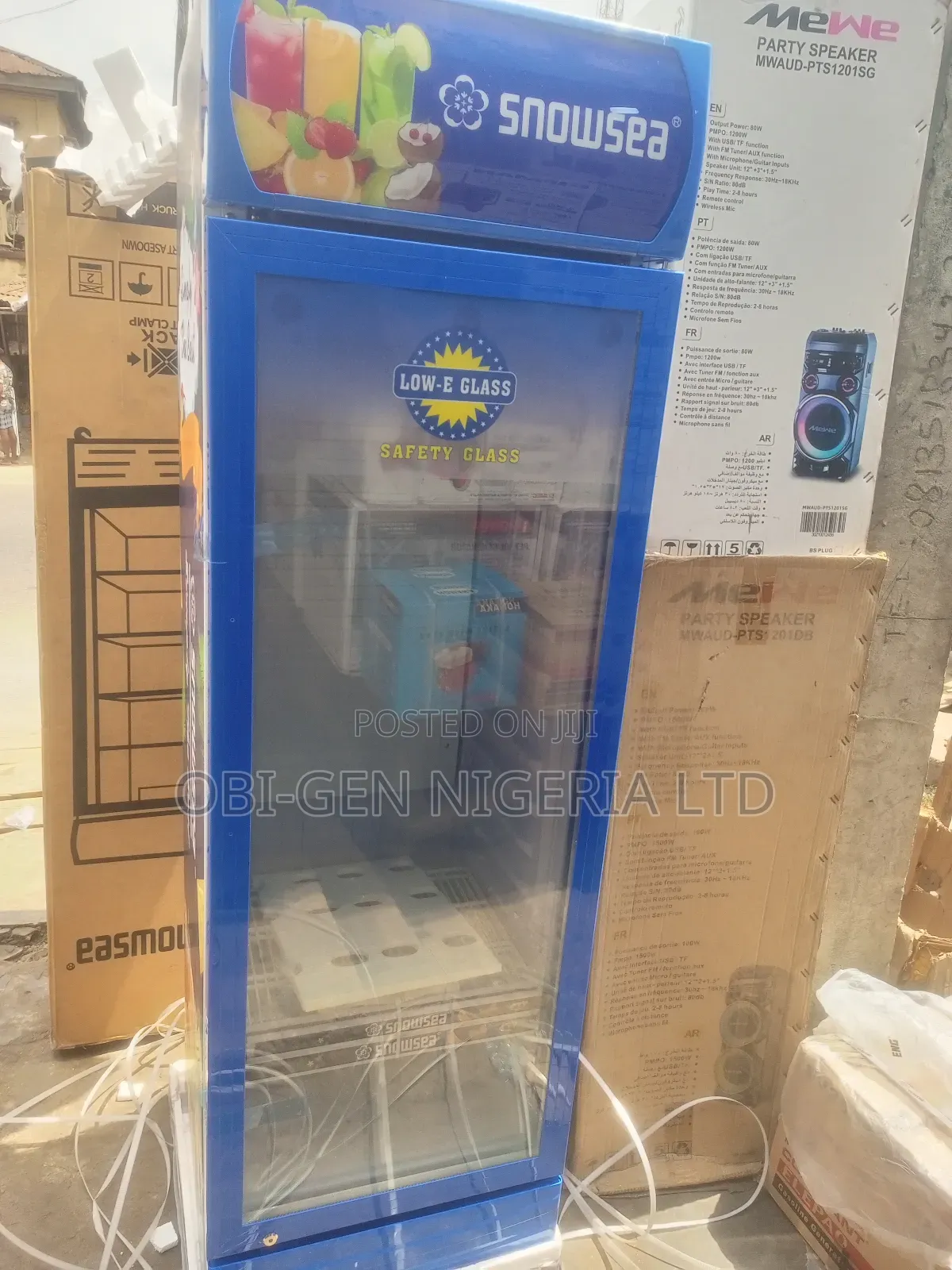 Snowsea 500l Upright Showcase Chiller Set