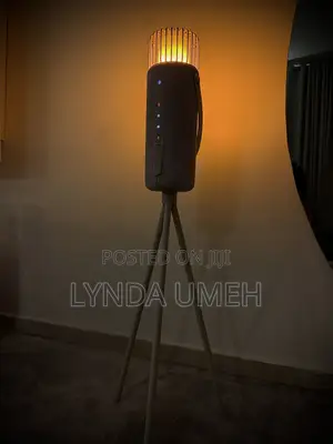 Premium Bluetooth Speaker With Karaoke, Mood Lights Tripod Stand