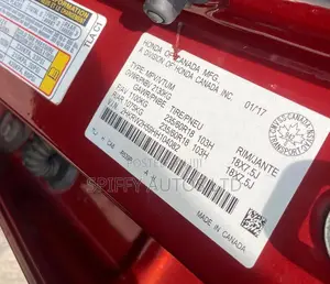 Honda CR-V 2017 Red