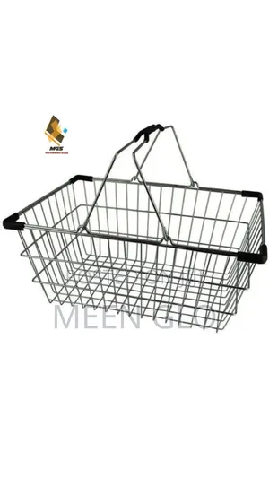 Shopping Basket Stainless Steel