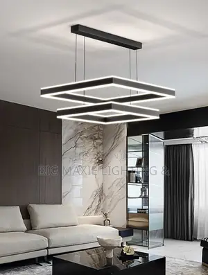 2 Rings Nordic Led Chandelier