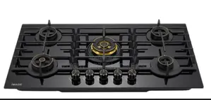 5 Burner Gas Cooker Model Design It Bee Use in Your Kitchen