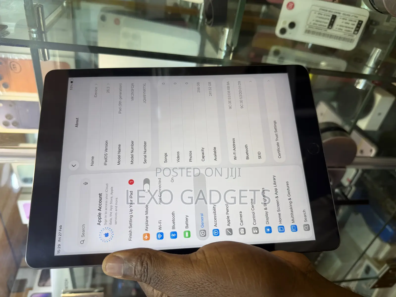 Apple iPad 10.2 (2019) 256 GB Gray