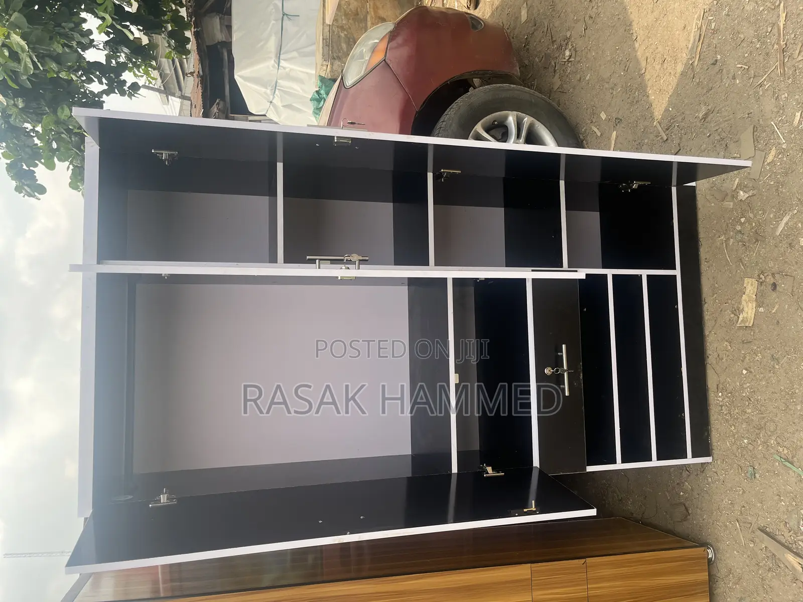 3ft by 6ft Wardrobe Black