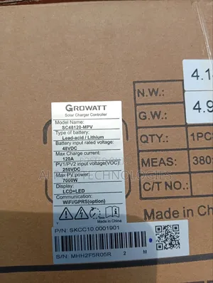 Growatt 120a Sun Charge Controller 48volts