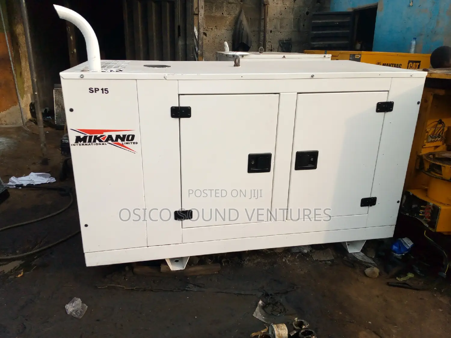 15 Kva Soundproof Generator Mikano