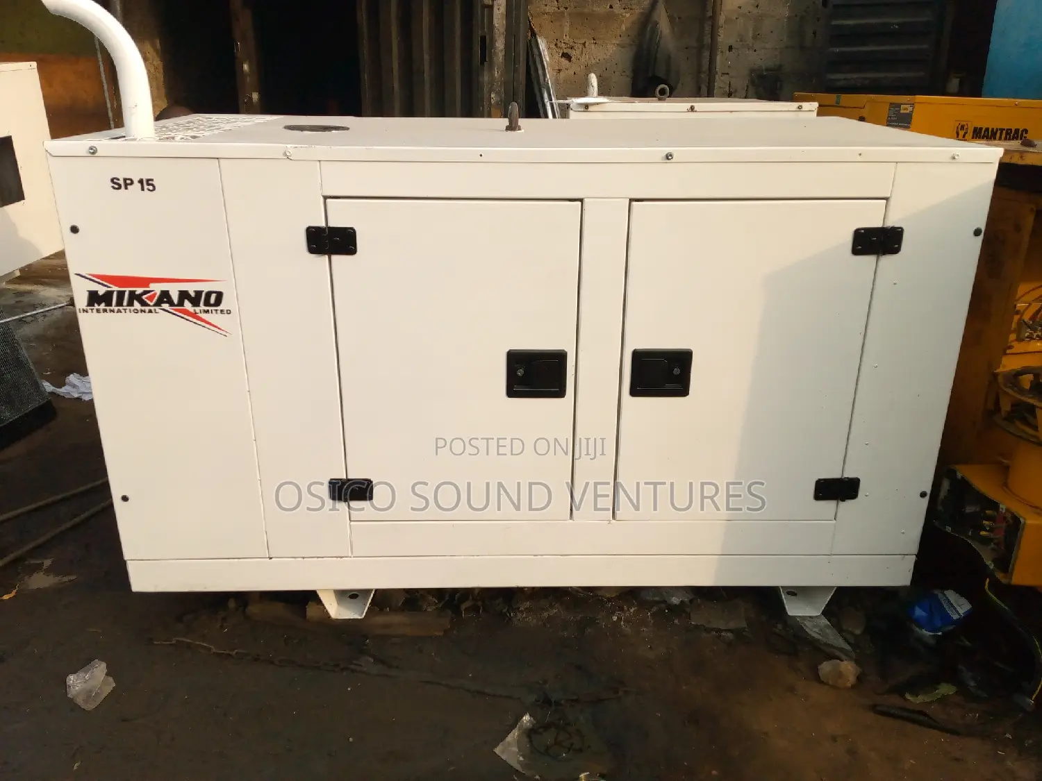 15 Kva Soundproof Generator Mikano