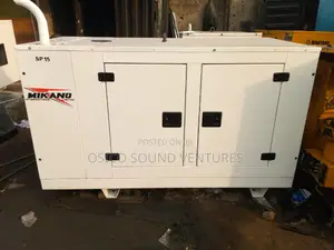 15 Kva Soundproof Generator Mikano