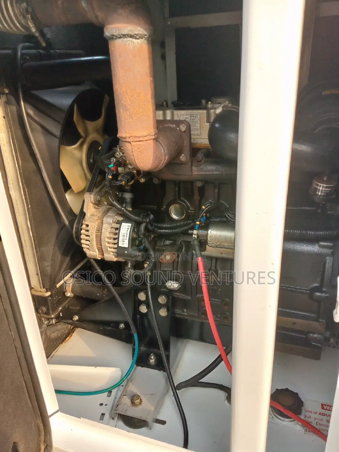 15 Kva Soundproof Generator Mikano