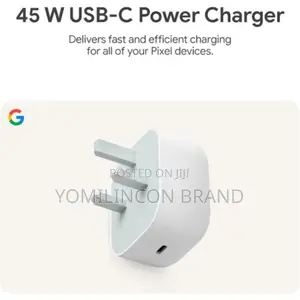 Google Pixel 45w Usb-C Power Charging Adapter
