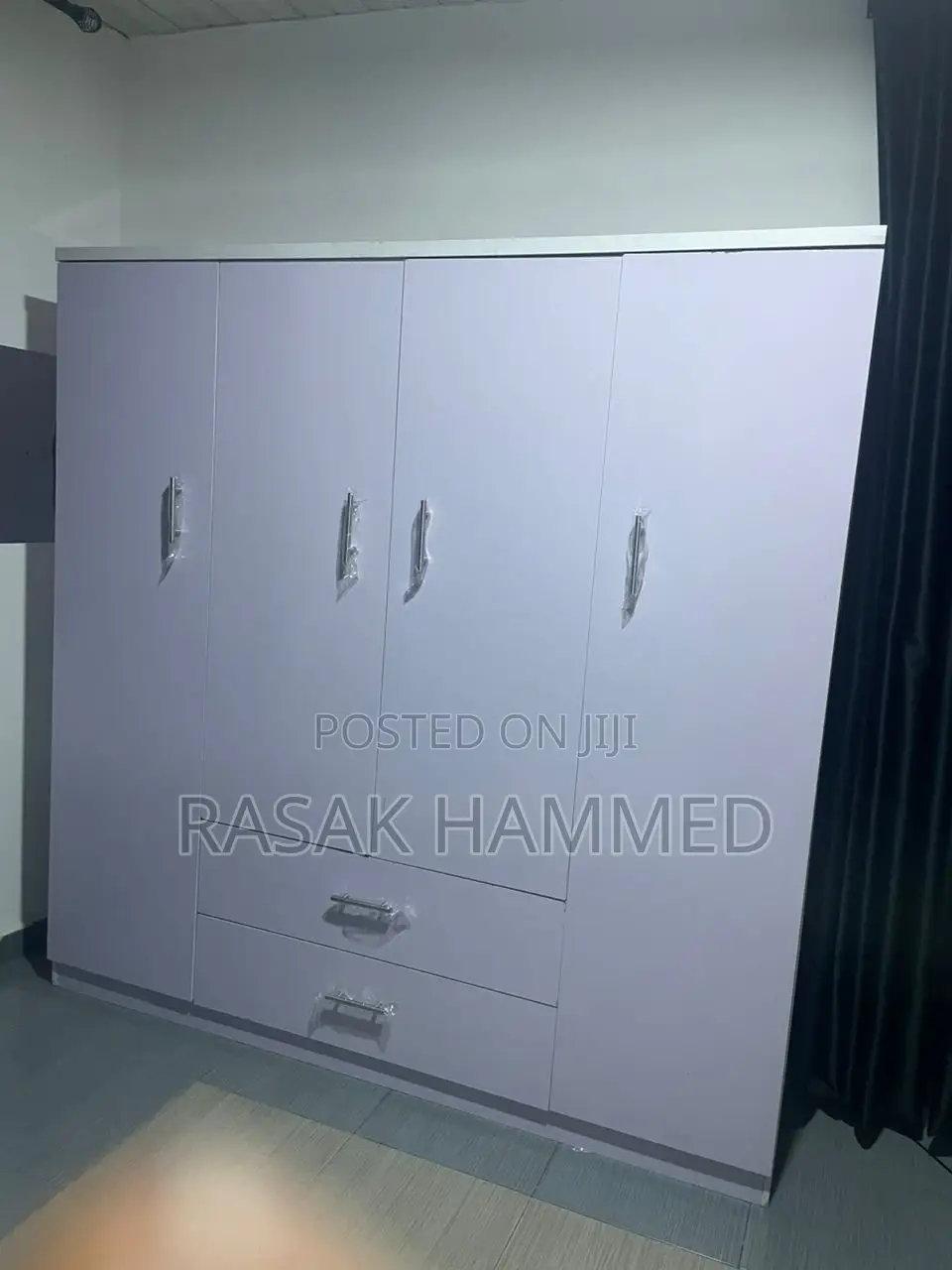 6ft by 6ft Wardrobe White