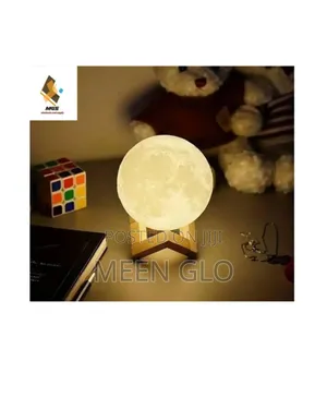Humidifier 3d Full Moon Lamp