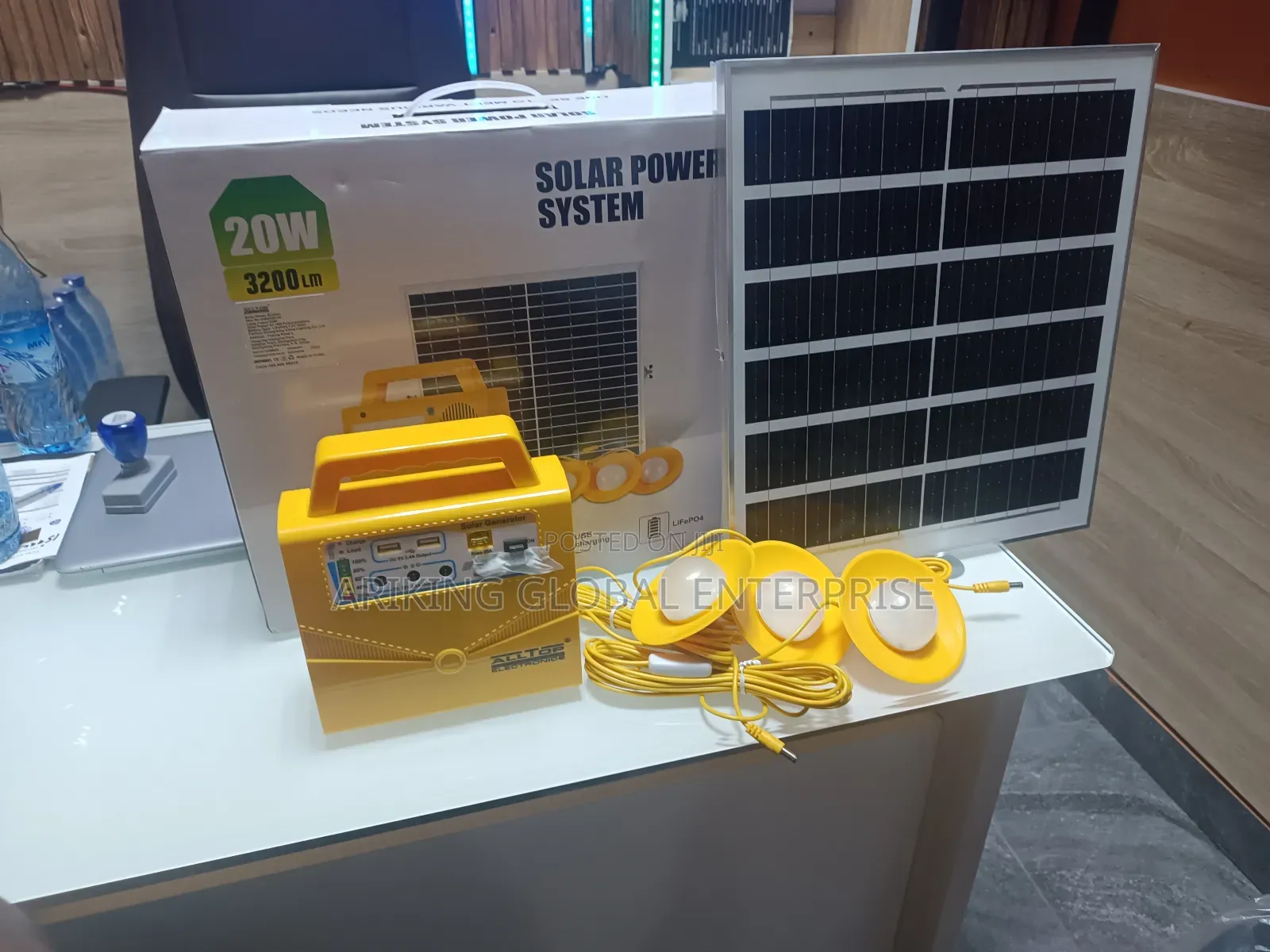 20w Solar Power System Kit