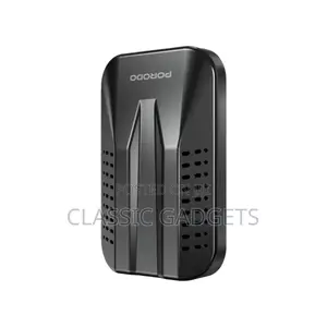 Porodo Lfs114 Wireless Carplay Supports Split Screen Adapter- Black