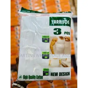 Yarrison Men's High Quality Cotton 3-in-1 Singlet Pack.