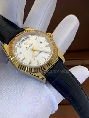High Quality Rolex Automatic Engine Leather Strap