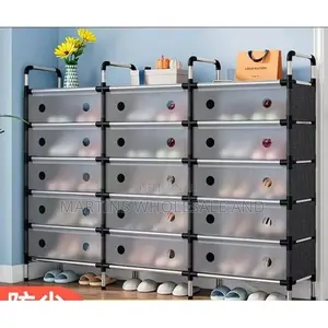 Dust-Proof, Multi-Tier Shoe Rack With a Cover, Designed For