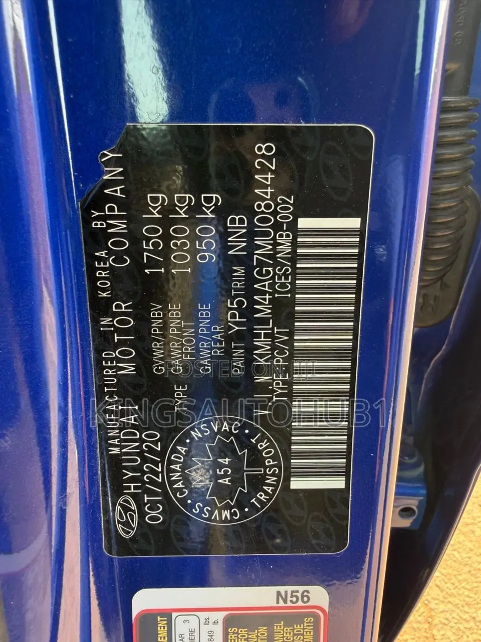 Hyundai Elantra SE 2021 Blue