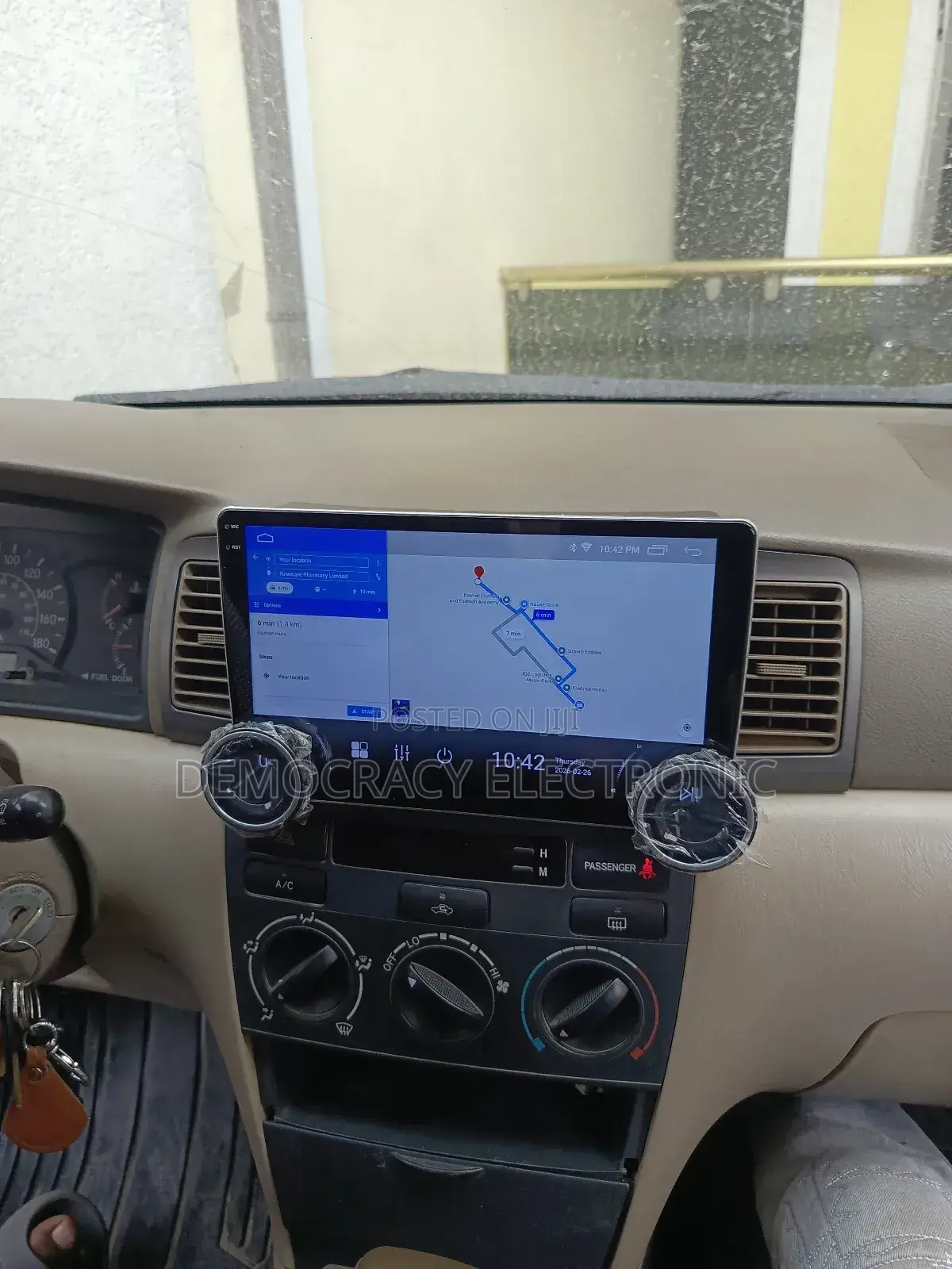 Toyota Corolla (2004/2006) Diamond Android Screen Wit 2 Nob/GPS (Map)