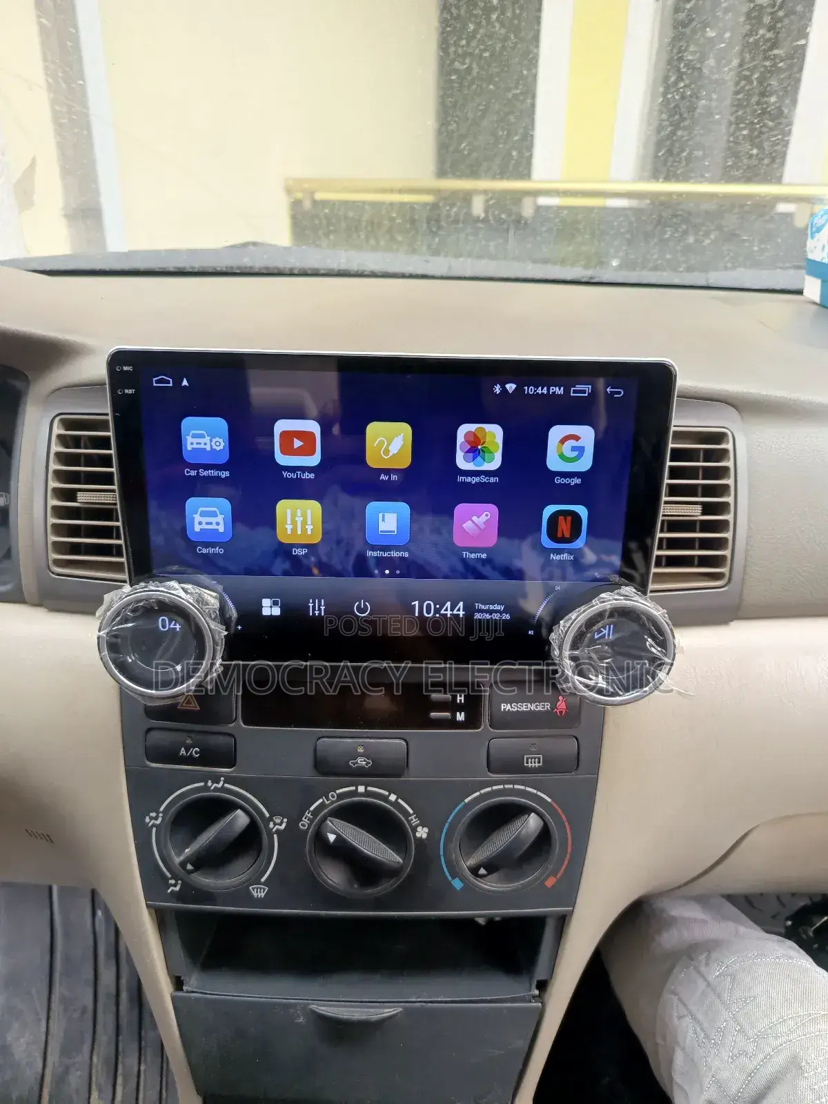 Toyota Corolla (2004/2006) Diamond Android Screen Wit 2 Nob/GPS (Map)