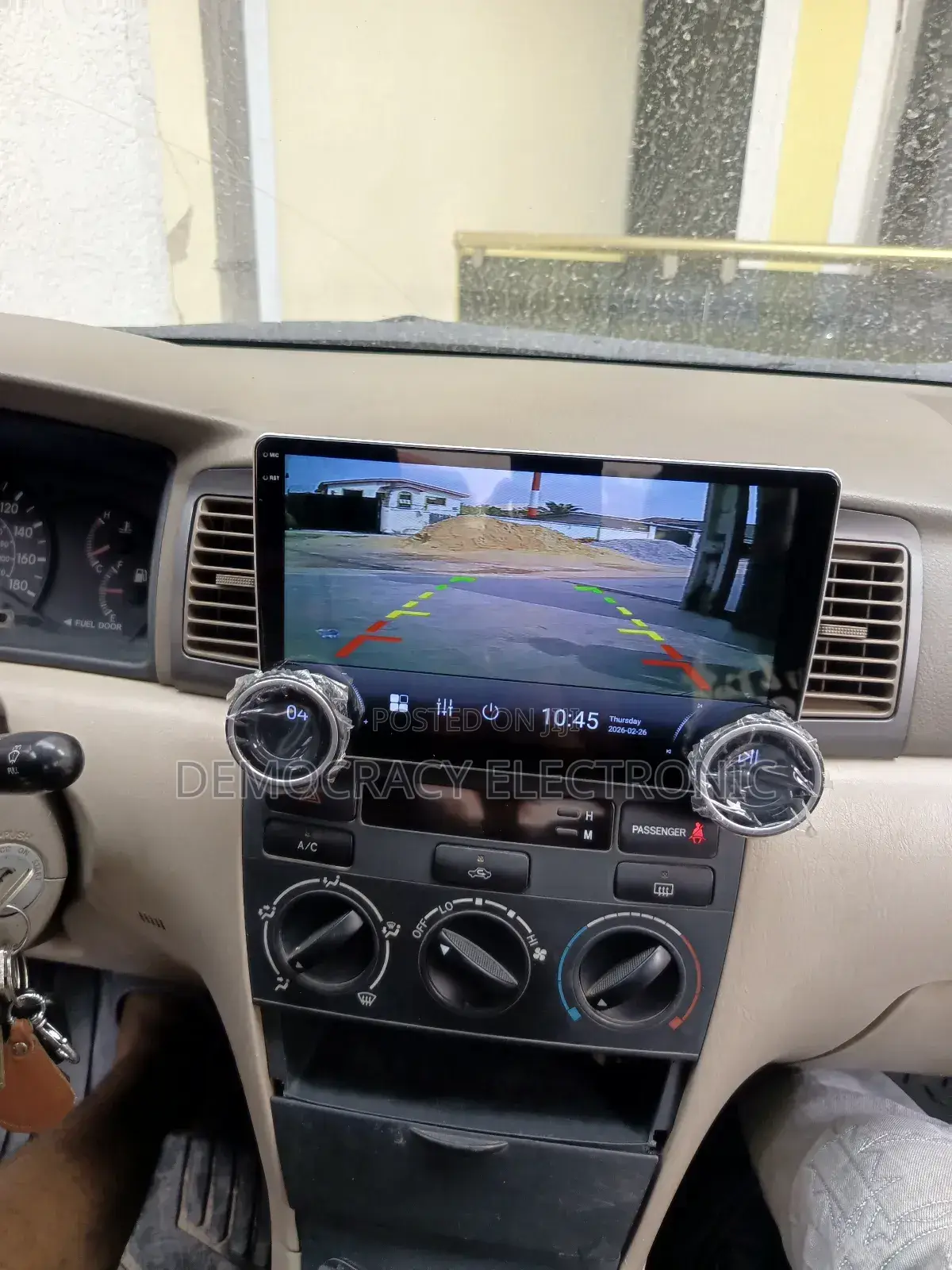 Toyota Corolla (2004/2006) Diamond Android Screen Wit 2 Nob/GPS (Map)