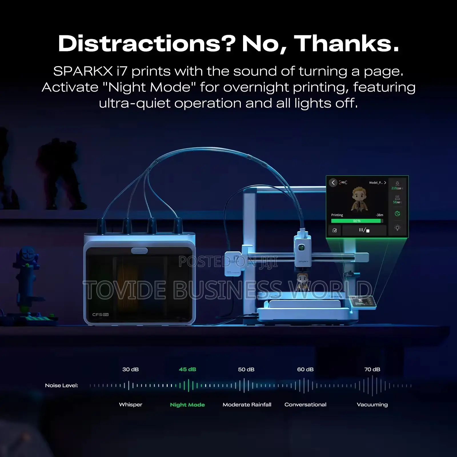 Creality Spark X I7 High-Speed Corexy 3d Multicolored Printer