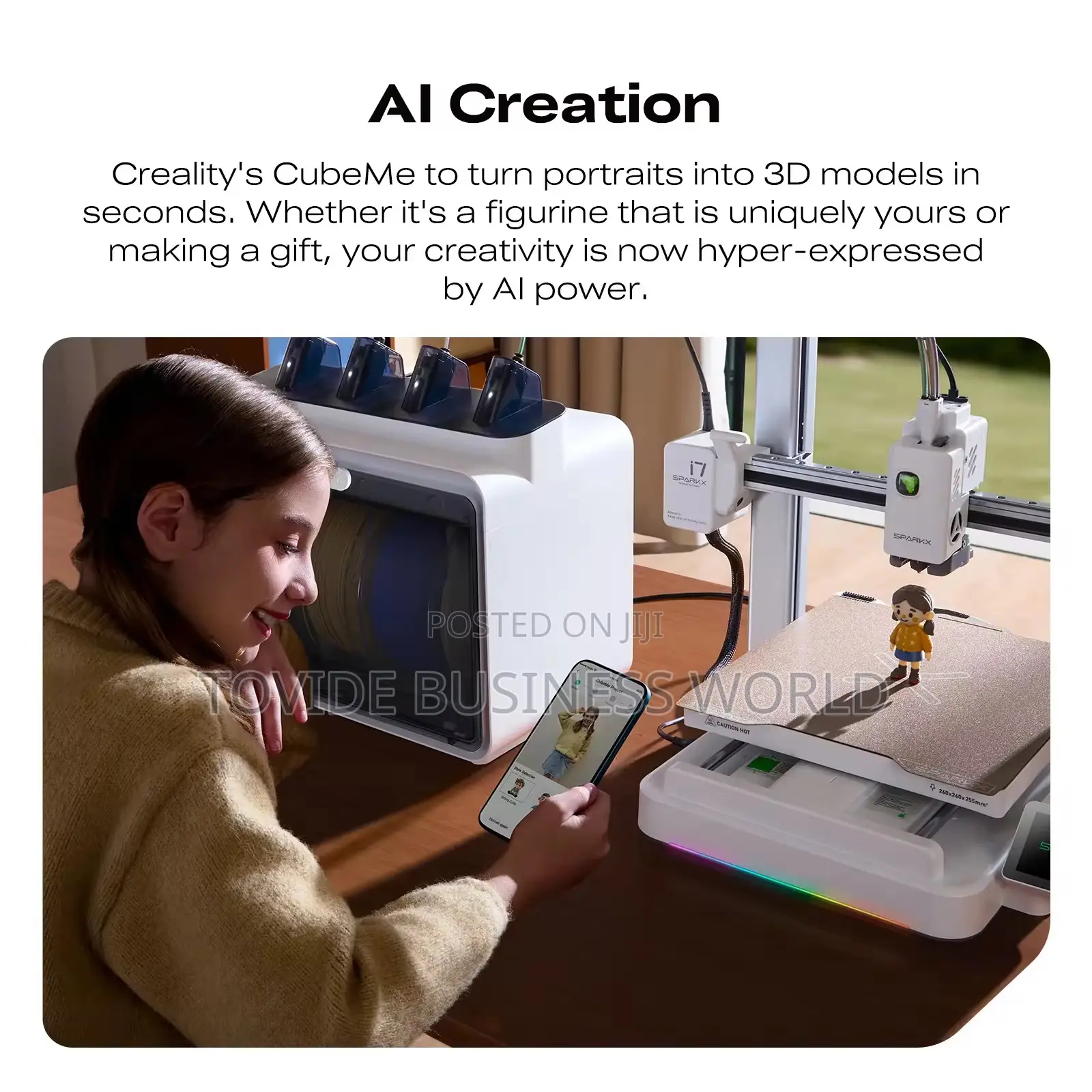 Creality Spark X I7 High-Speed Corexy 3d Multicolored Printer