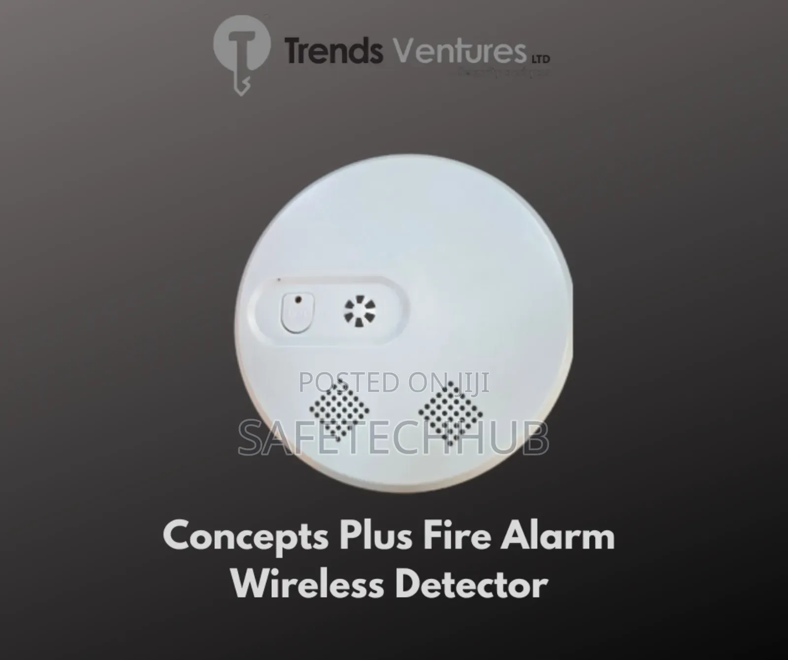 Concept Plus Fire Alarm Wireless Smoke Detector